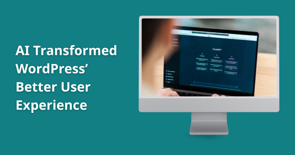 How AI is transforming WordPress for better user experience - feature image